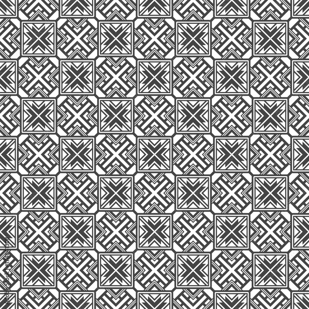 Abstract geometrical seamless pattern.