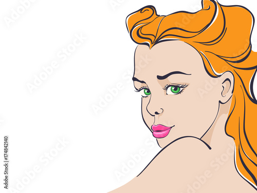 pin-up girl
