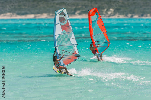 Windsurfers