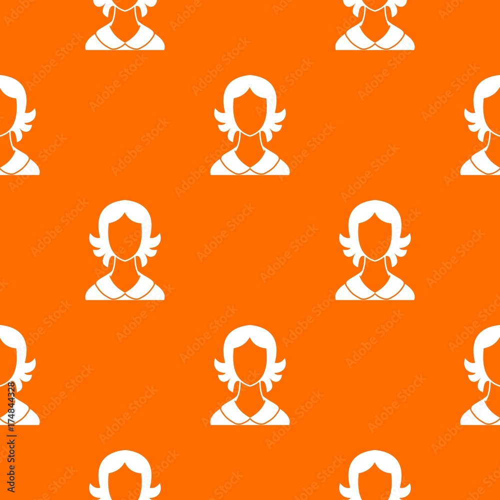 Woman pattern seamless