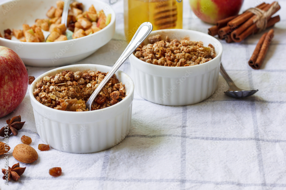 Healthy apple crumble Healthy apple crumble
