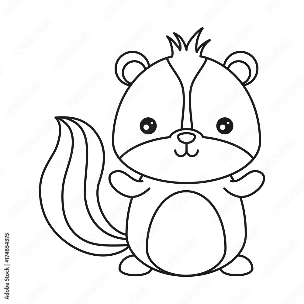 Fototapeta premium cute animals design