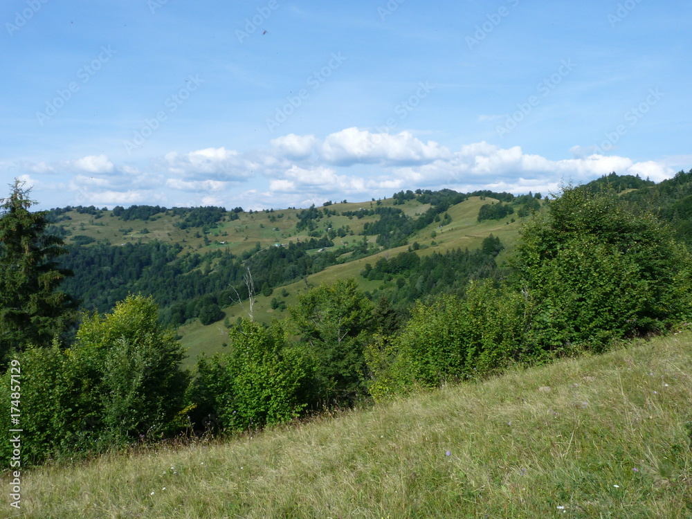 Ukrainian Carpathian Mountains. Marmarosh Range. Ukrainian Carpathian Mountains. Marmarosh Range.