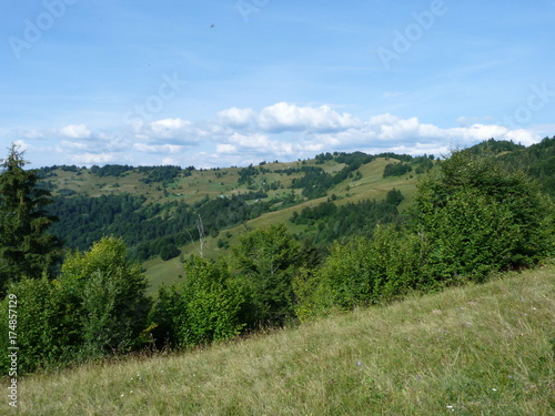 Ukrainian Carpathian Mountains. Marmarosh Range.