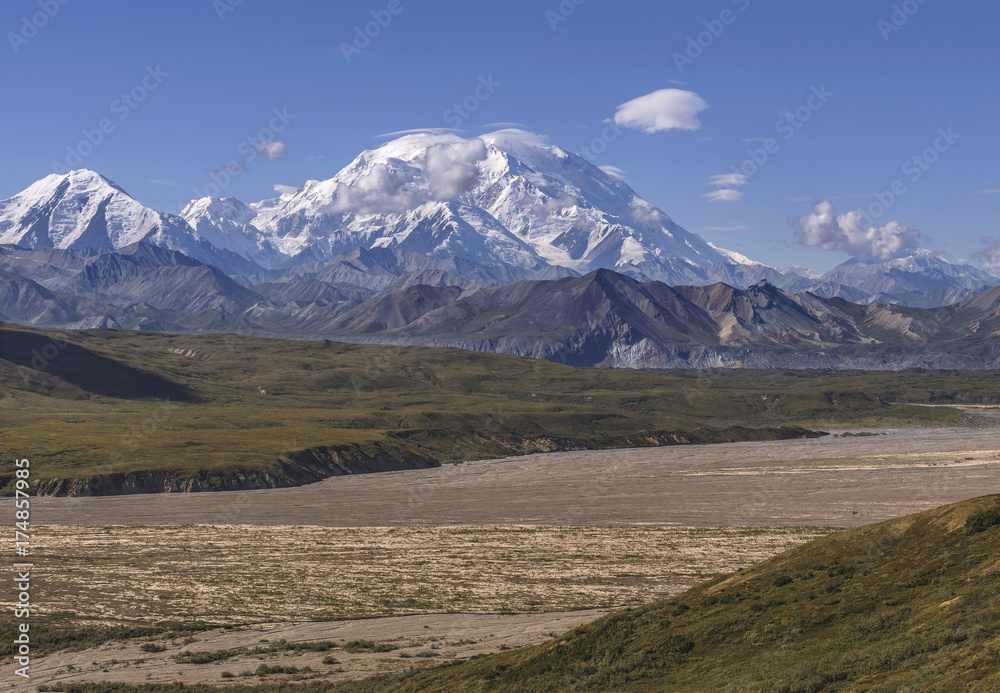 Fototapeta premium Denali (Mount McKinley) national park, Alaska, United States