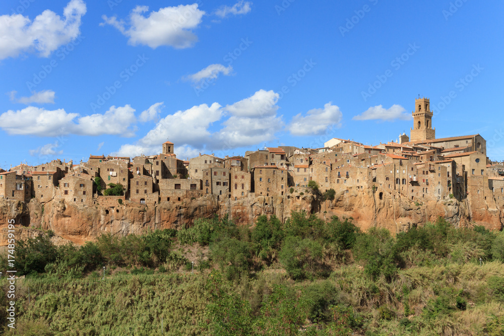 Pitigliano is a medieval town in Tuscany in Italy.