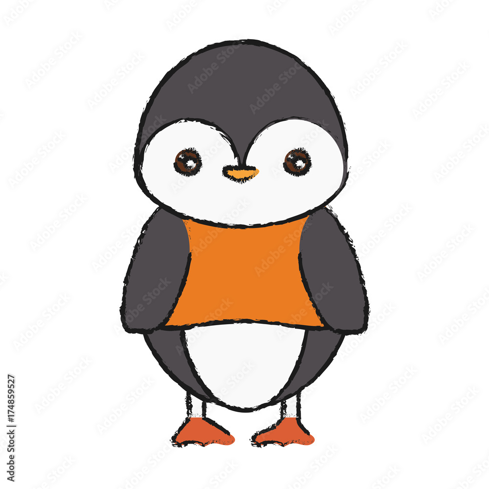 Naklejka premium cute animals design