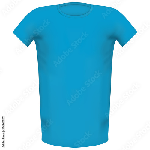 Picture of a blue t-shirt