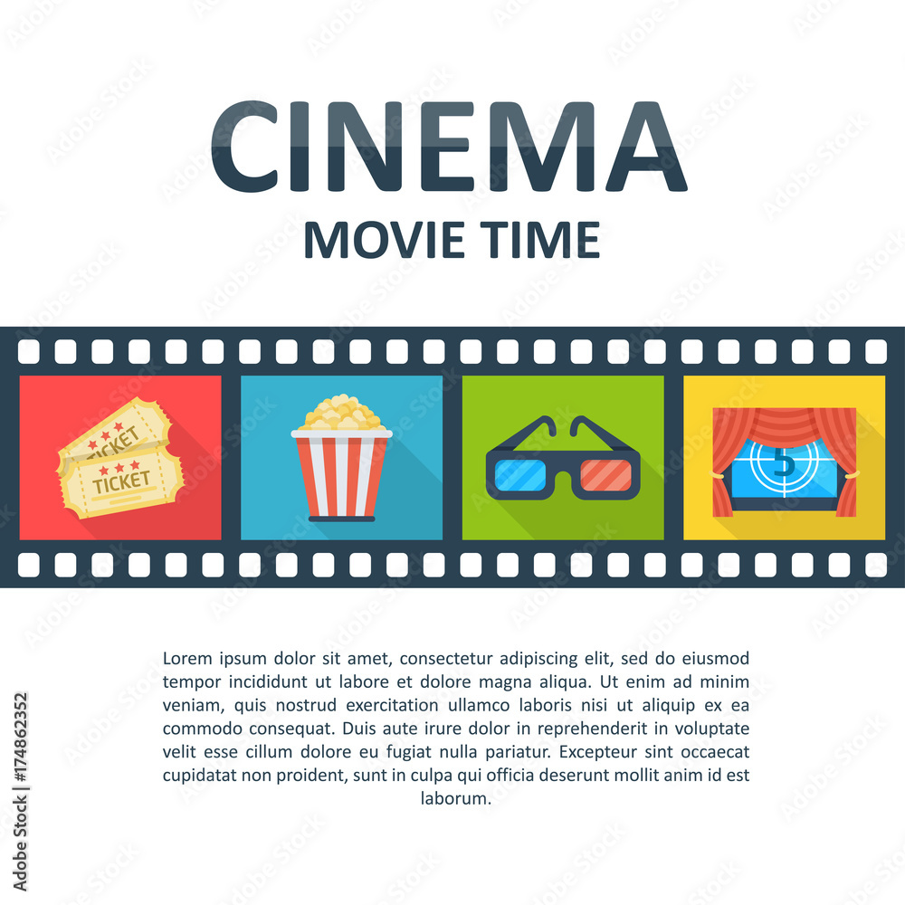 Cinema background template