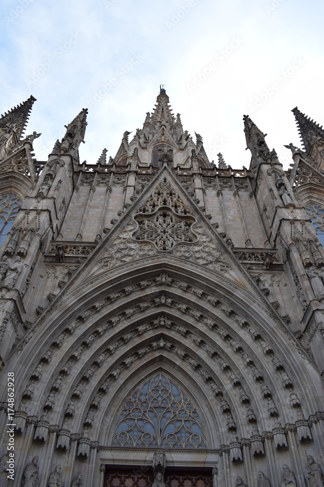 Catholic cathedral in spain, Barcelona