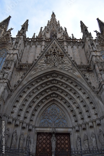 Catholic cathedral in spain, Barcelona