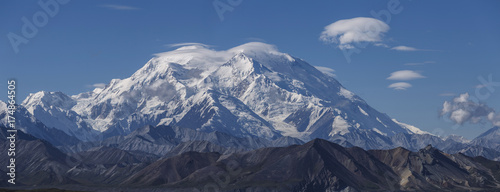 Denali (Mount McKinley) is the highest mountain peak in North America, Alaska, United States © sunsinger