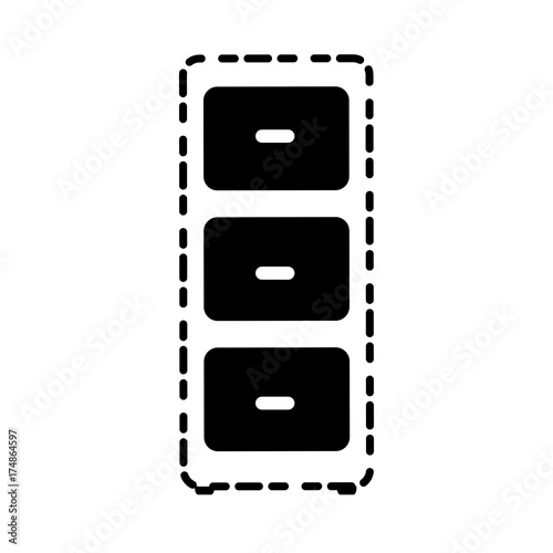 office drawers icon