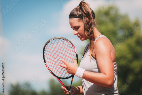 Girl Tennis Player © milanmarkovic78