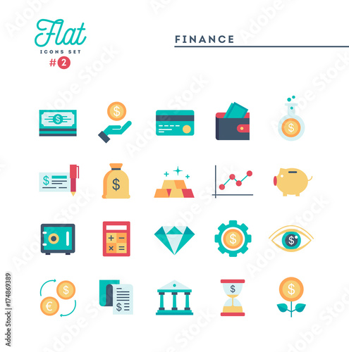 Humanitarian, peace, justice, human rights and more, flat icons set, vector illustration