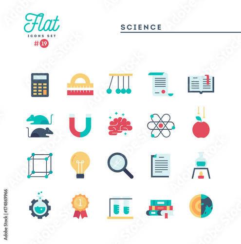 Humanitarian, peace, justice, human rights and more, flat icons set, vector illustration