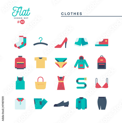 Humanitarian, peace, justice, human rights and more, flat icons set, vector illustration