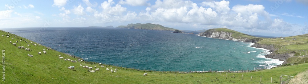 Obraz premium Péninsule de Dingle - Coomeenole Beach - Irlande