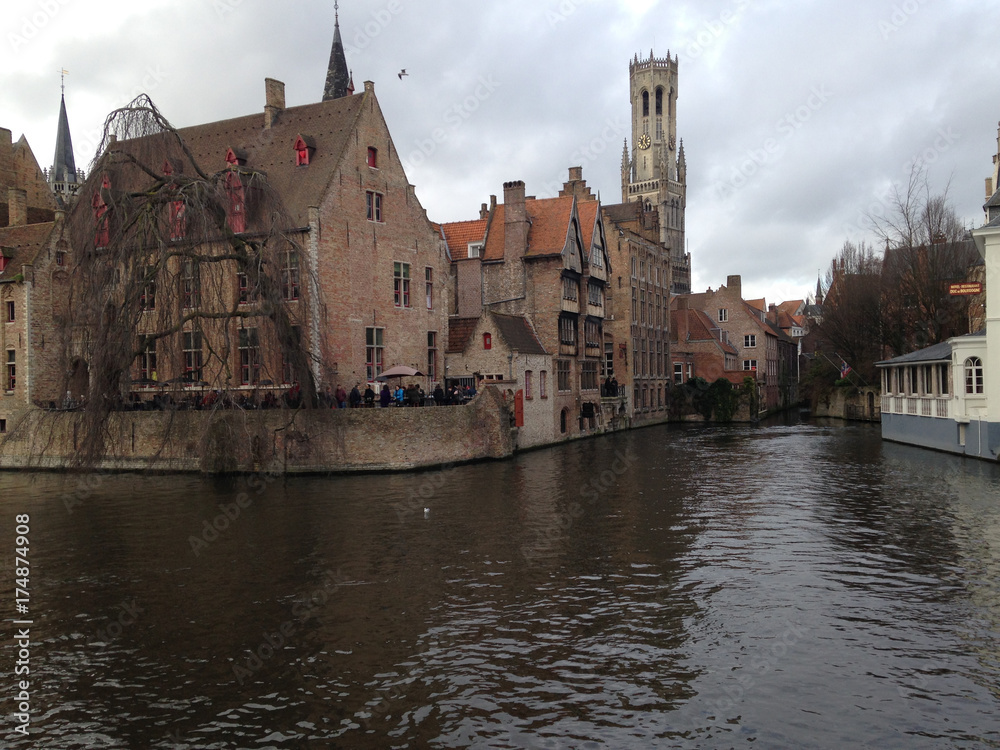 Bruges waterline