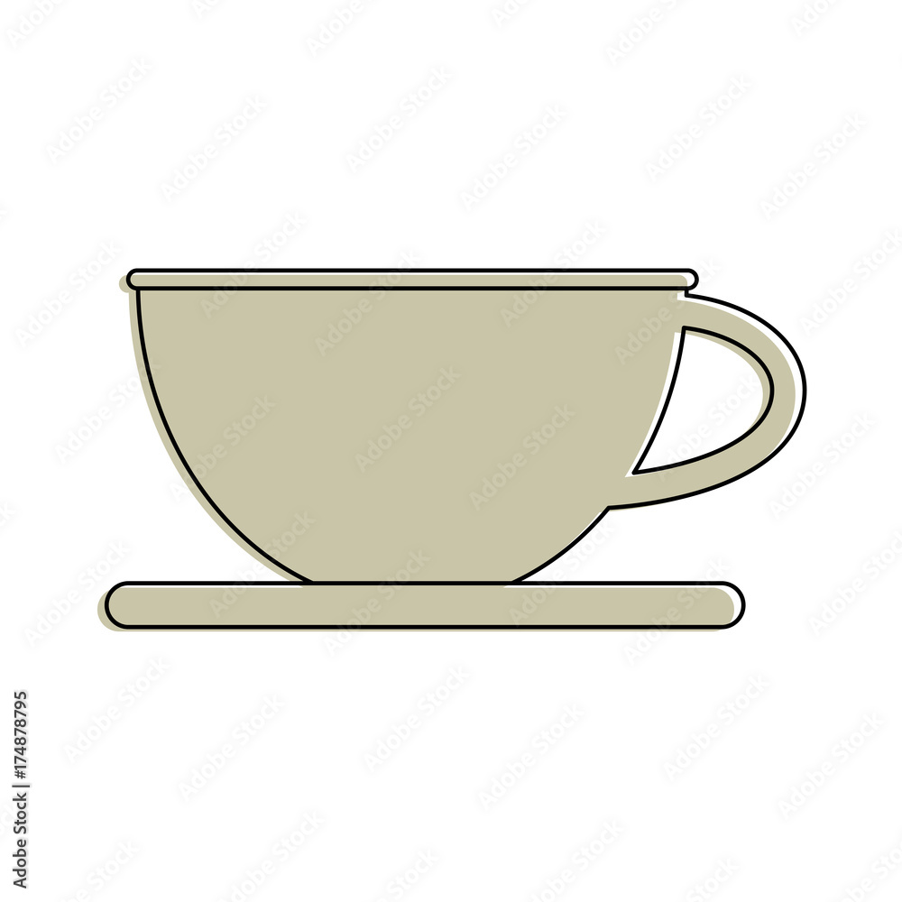 coffee beverage in disposable cup icon image vector illustration design coffee beverage in disposable cup icon image vector illustration design