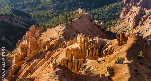 Photography Cedar Breaks Formations From Spectre Point as the Shadows Lengthen