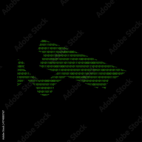 Hacker - 101011010 Icon - Videoüberwachung