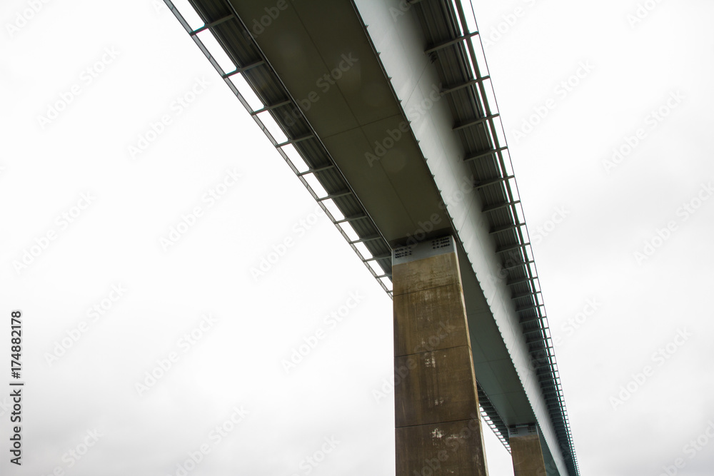 Underside of the Cleddau Bridge