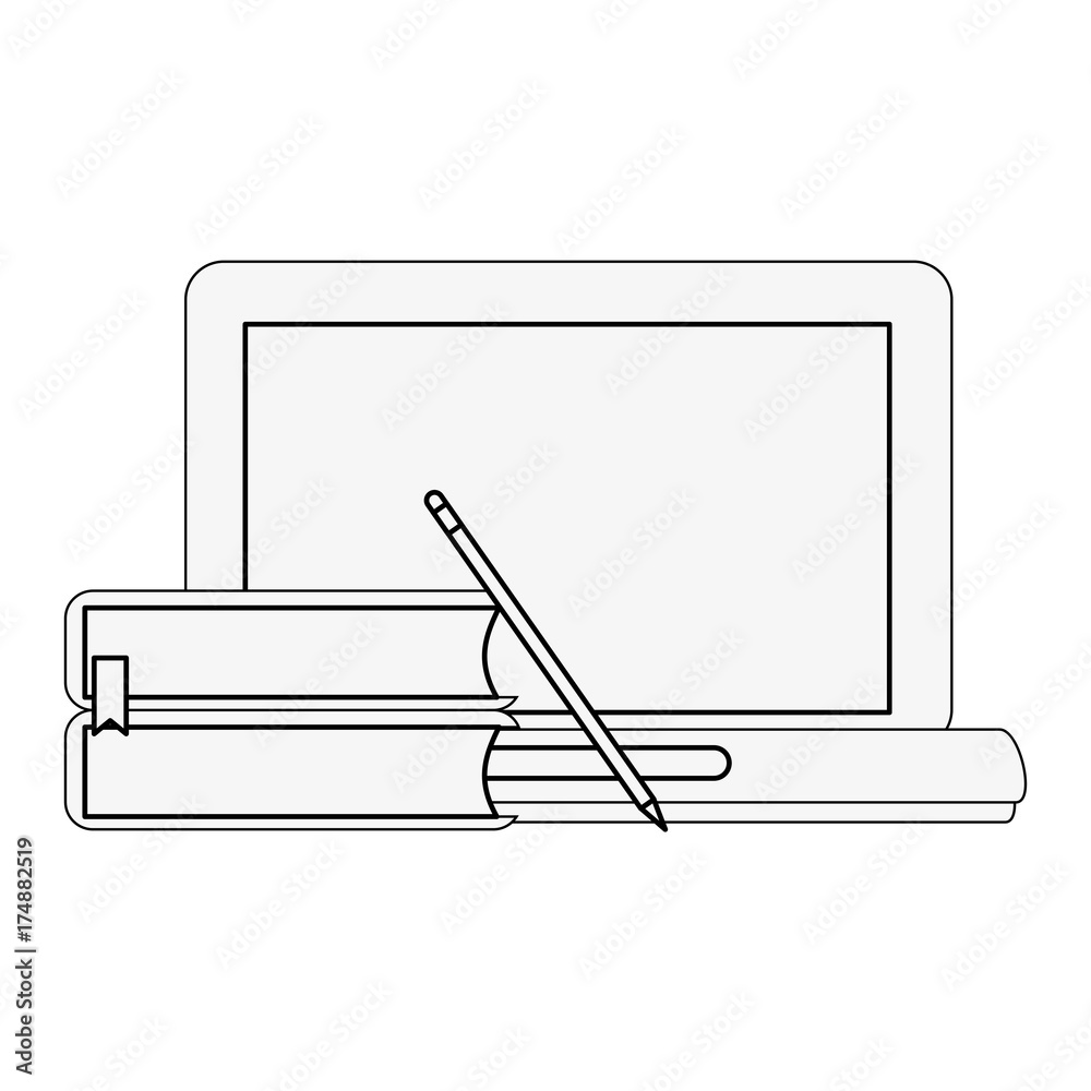 laptop with blank screen icon image vector illustration design laptop with blank screen icon image vector illustration design