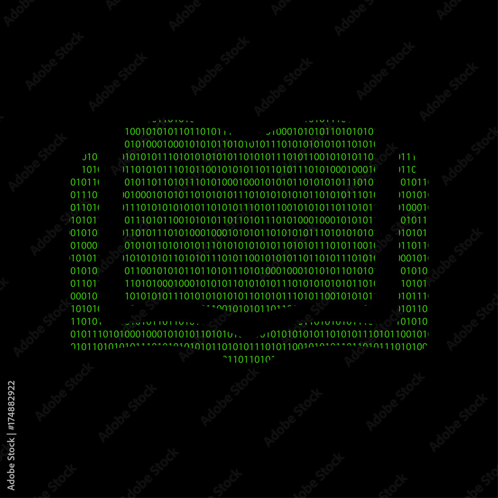 Hacker - 101011010 Icon - Buch offen