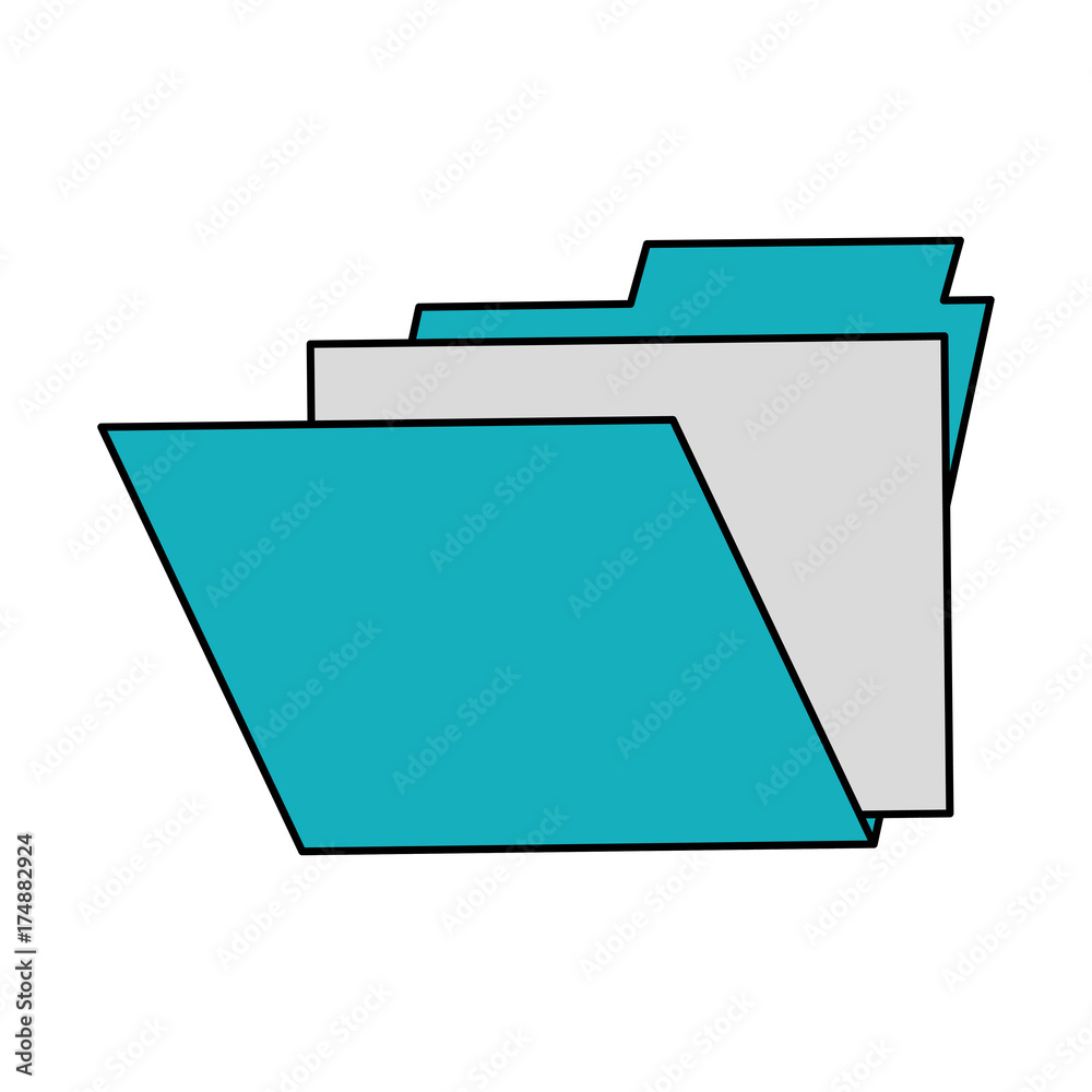 open file folder icon image vector illustration design open file folder icon image vector illustration design
