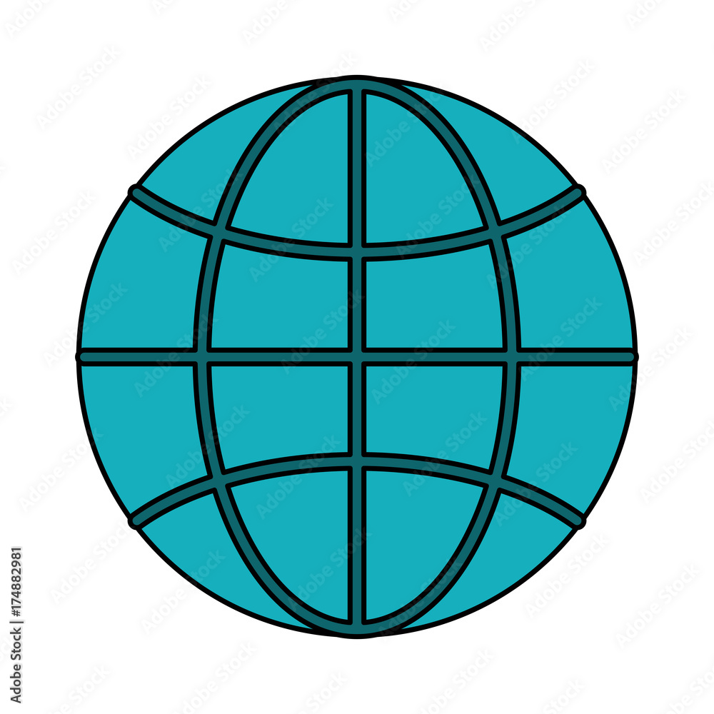 earth globe diagram icon image vector illustration design earth globe diagram icon image vector illustration design