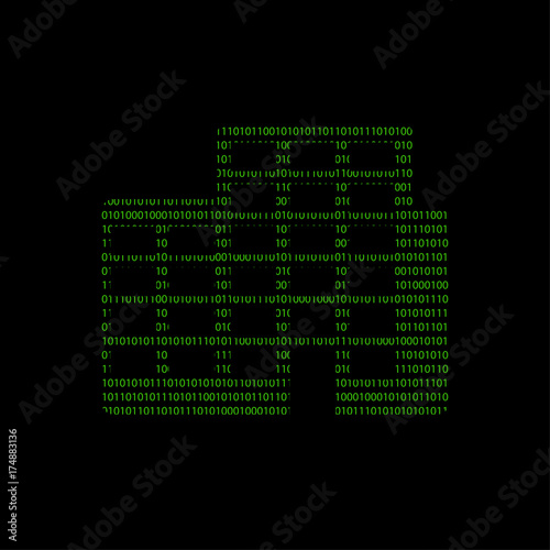 Hacker - 101011010 Icon - Hochhäuser