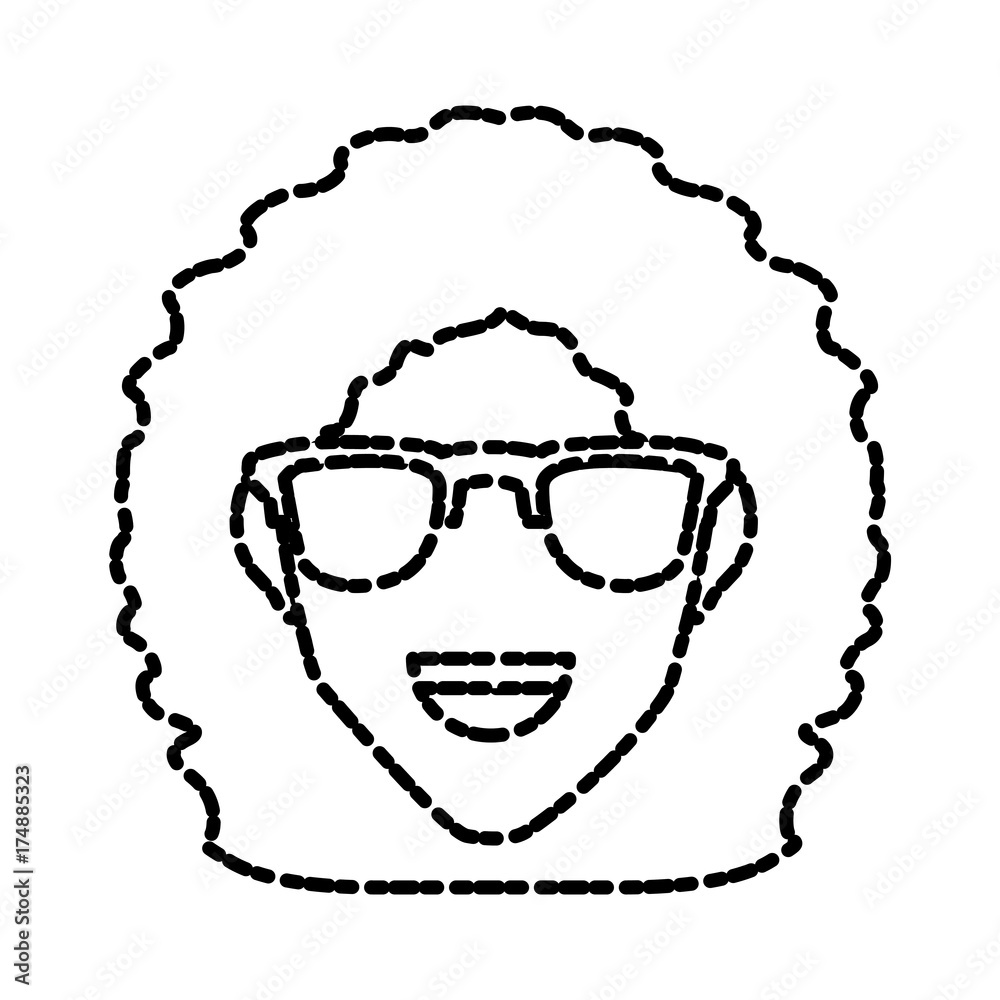 Woman with hat smiling cartoon icon vector illustration graphic design Woman with hat smiling cartoon icon vector illustration graphic design