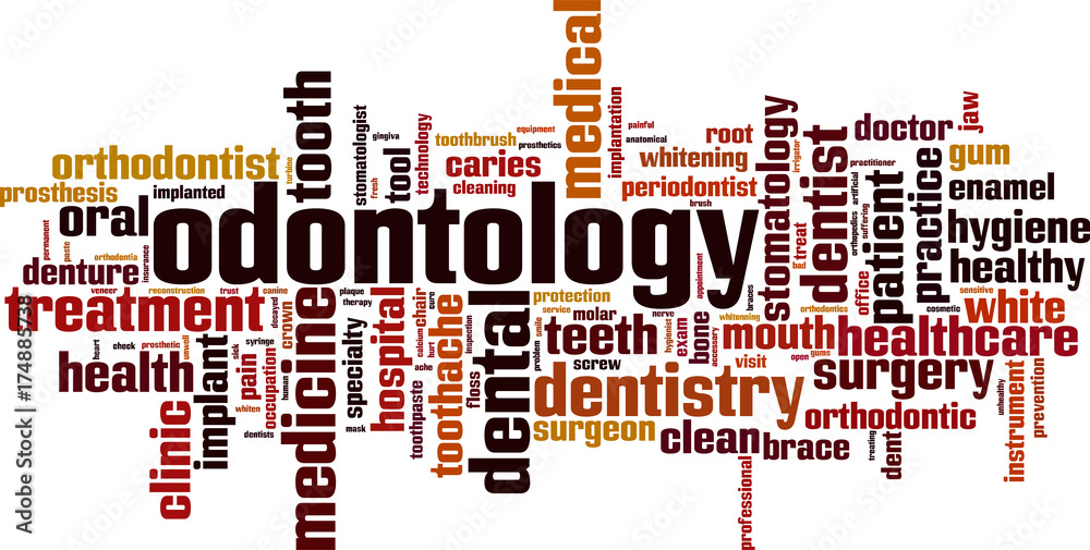 Odontology word cloud Odontology word cloud
