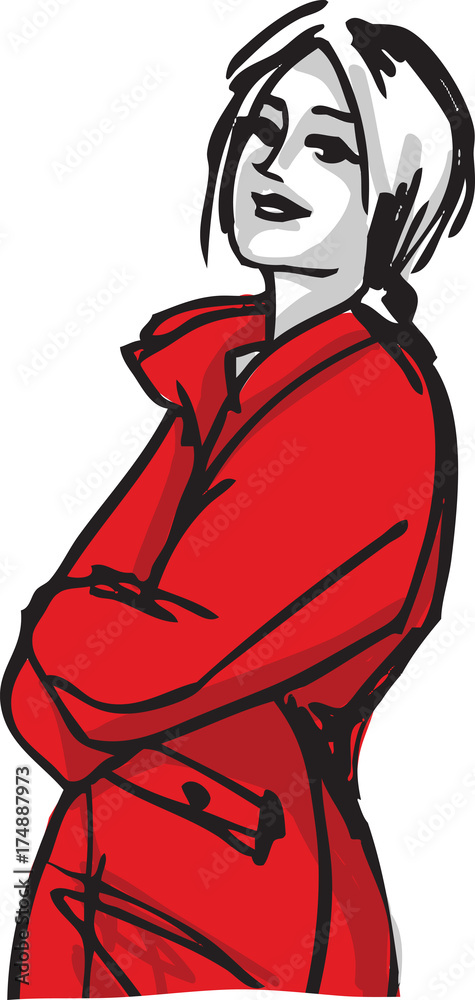 Fashion woman illustration Fashion woman illustration