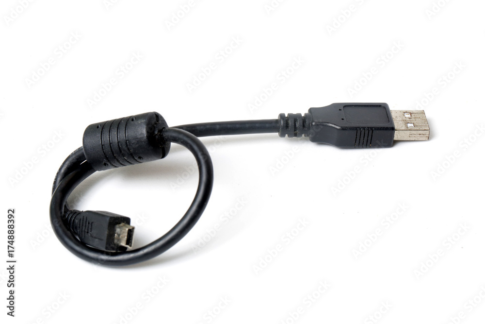 Cable connector micro USB to USB Cable connector micro USB to USB