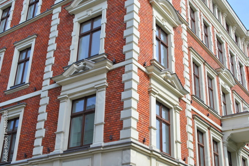 Obraz na płótnie Zabytkowa elewacja w salonie