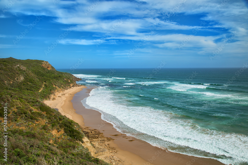 Glenair beach in Australia