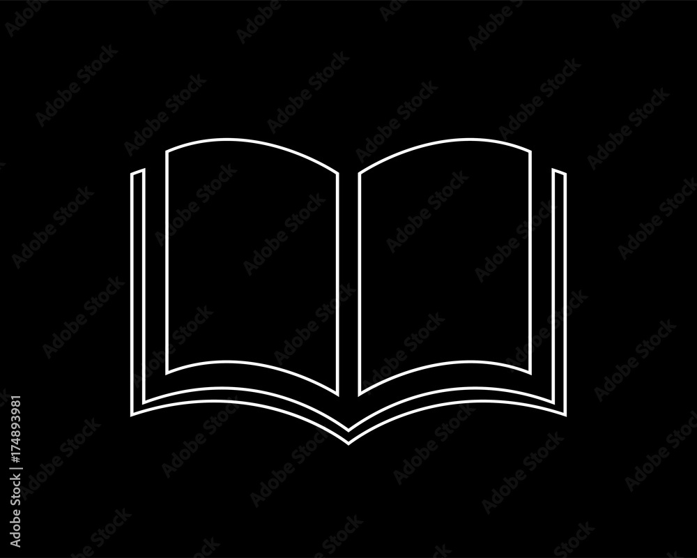 book thin line icon illustration design book thin line icon illustration design