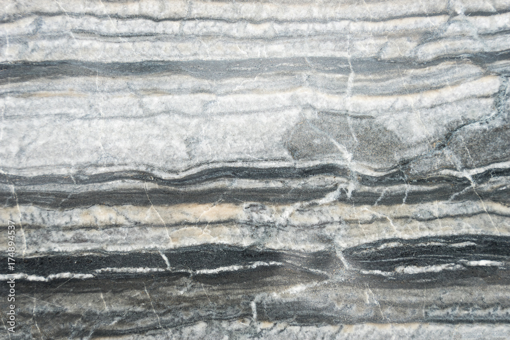 Fototapeta premium black and white marble pattern background