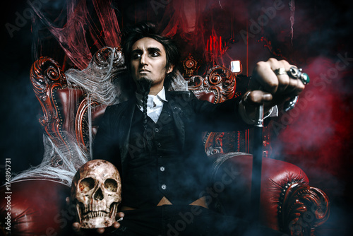 aristocrat vampire man