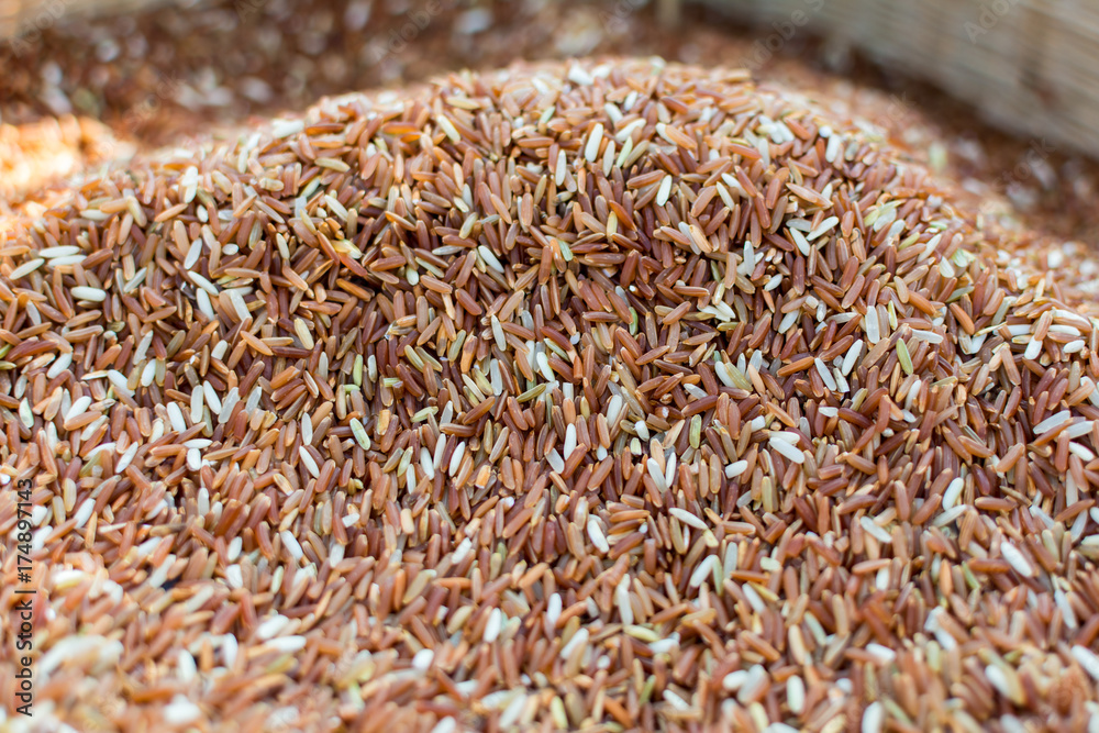 Organic brown rice