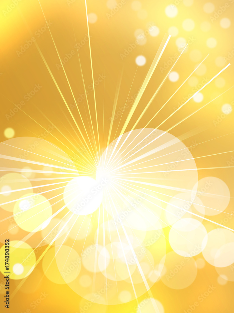 Obraz premium 閃光 光 イルミネーション