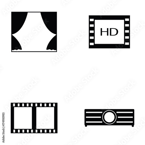 movie icon set