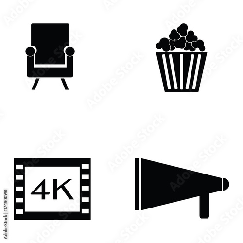 movie icon set