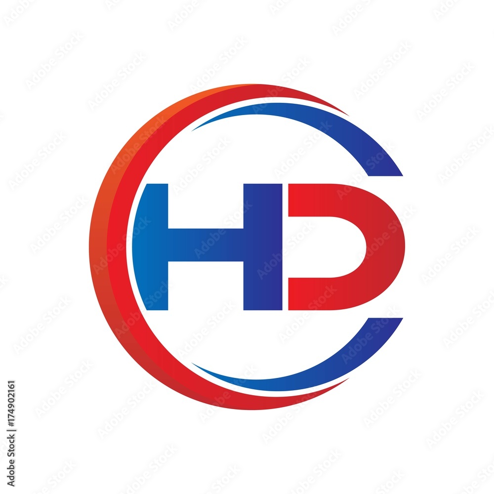 hd logo vector modern initial swoosh circle blue and red hd logo vector modern initial swoosh circle blue and red