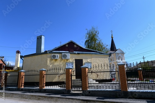 The Church of the Holy Great Martyr and Healer Panteleimon of the Volgodonsk Diocese in Tsimlyansk. photo