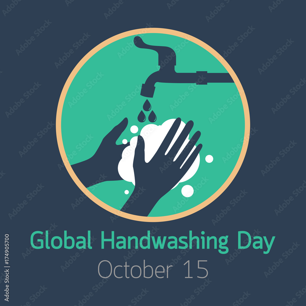 Global Handwashing Day vector icon illustration Global Handwashing Day vector icon illustration
