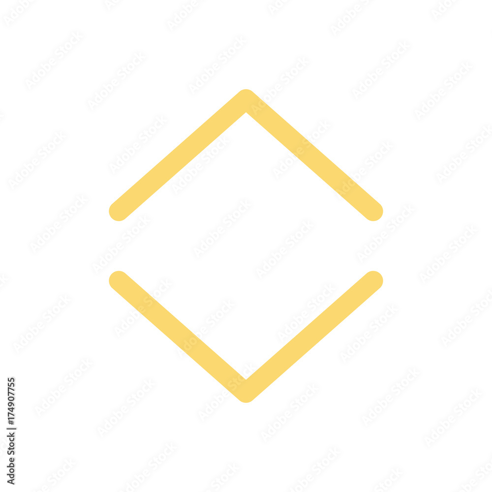 Pointer, arrow in modern flat style. Arrow button isolated on white background. Symbol for web design, site, app, UI. Pointer, arrow in modern flat style. Arrow button isolated on white background. Symbol for web design, site, app, UI.