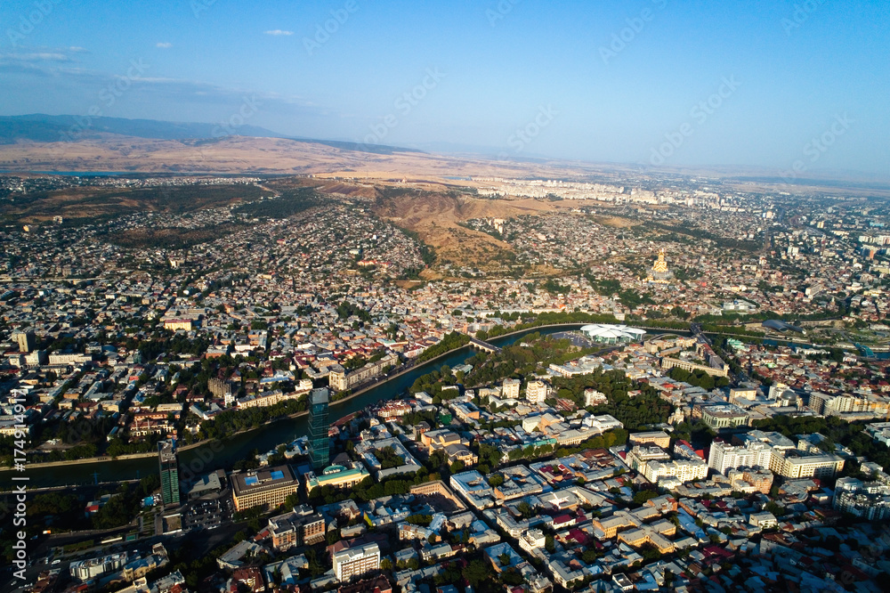 Tbilisi from the heights.